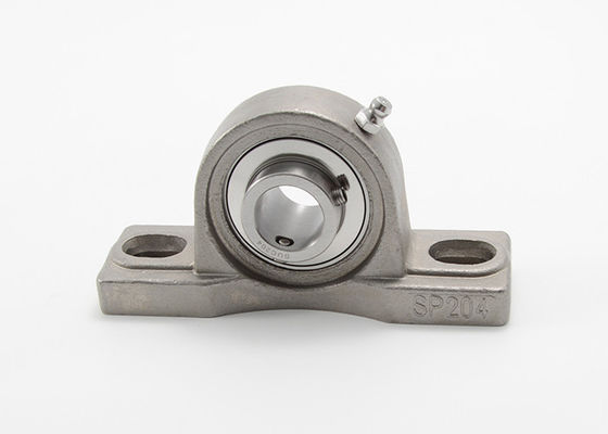 Nâng cao Vòng bi đỡ mặt bích 2 lỗ Thép không gỉ 440c SUCPH201