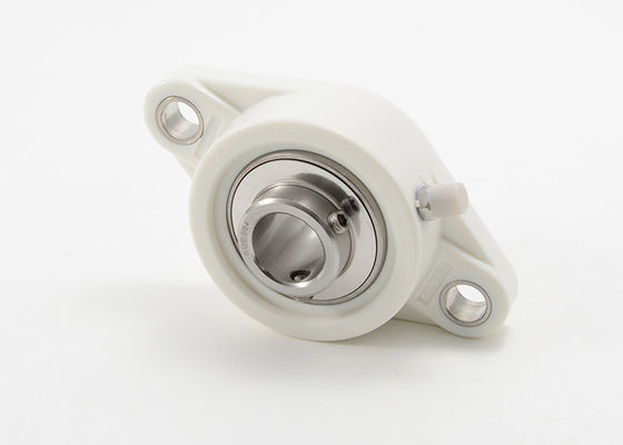 Mặt bích Vỏ gối bằng nhựa với Vòng bi chèn bằng thép không gỉ 2 Bolt SSBLFPL 201