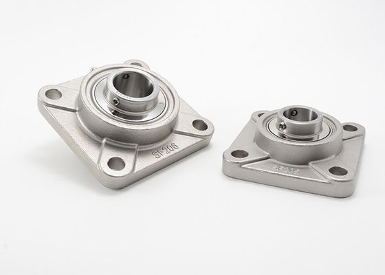 SUCF210 Bộ phận ổ bi chặn bằng thép không gỉ 4 lỗ có ổ cắm Bộ vít