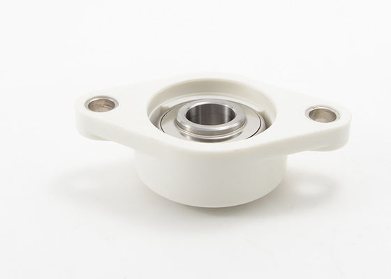 Mặt bích Vỏ gối bằng nhựa với Vòng bi chèn bằng thép không gỉ 2 Bolt SSBLFPL 201