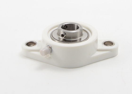 Mặt bích Vỏ gối bằng nhựa với Vòng bi chèn bằng thép không gỉ 2 Bolt SSBLFPL 201
