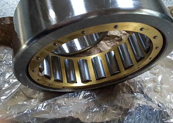 Lồng đồng thau Vòng bi lăn chính xác Hình trụ Một hàng Vòng trong có thể tháo rời NU1018M1